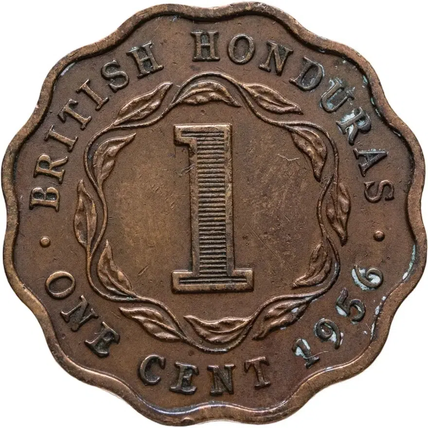 Британский Гондурас 1 цент (cent) 1956