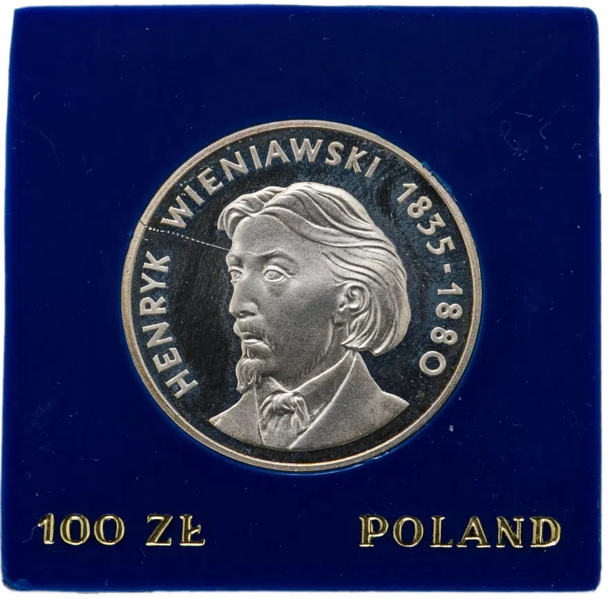 Польша 100 злотых (zlotych) 1979 года "Генрик Венявский"