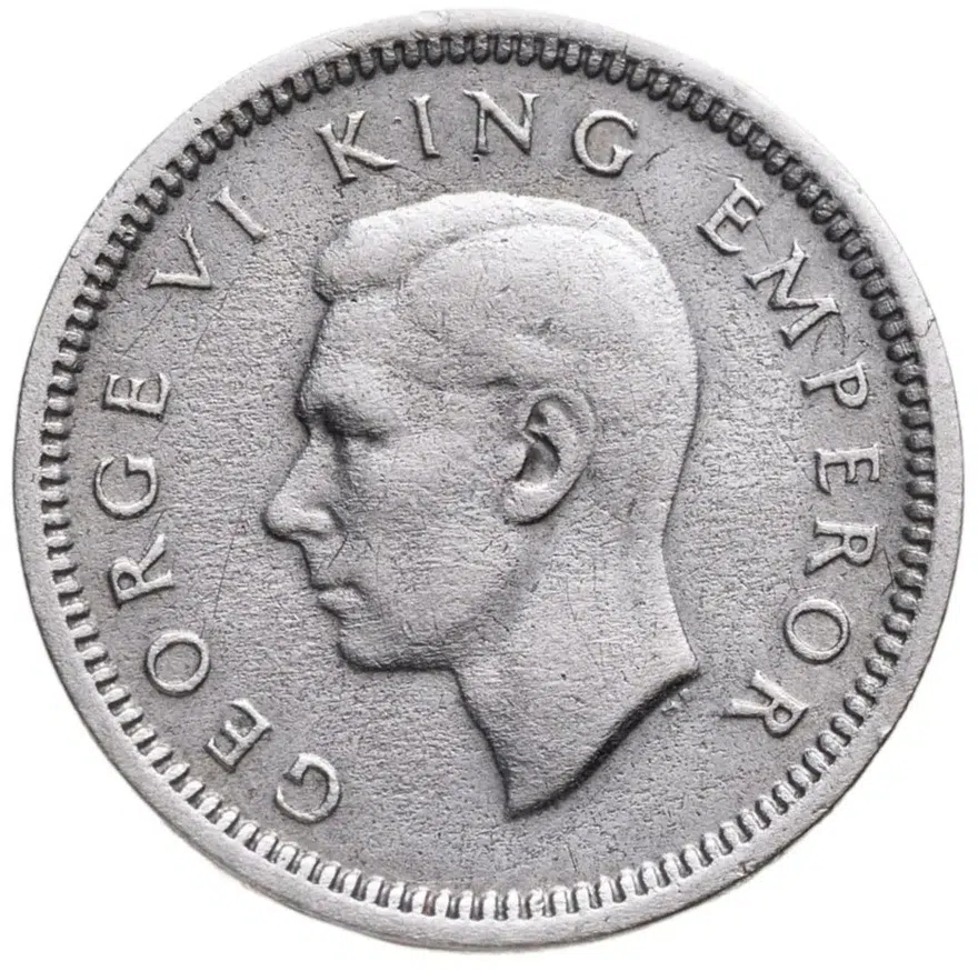 Новая Зеландия 3 пенса (pence) 1939