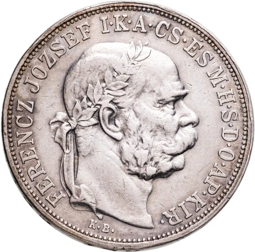 Венгрия 5 крон (corona) 1909   Без надписи U.P.