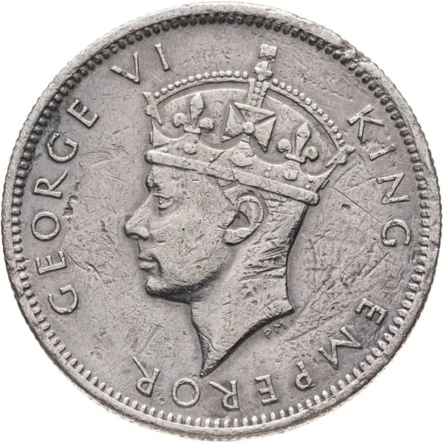 Южная Родезия 1 шиллинг (shilling) 1944, реверс