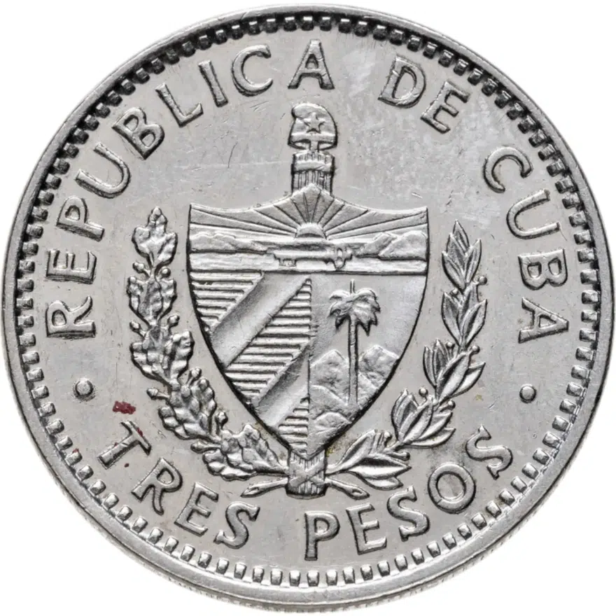 Куба 3 песо (pesos) 1992  Эрнесто Че Гевара