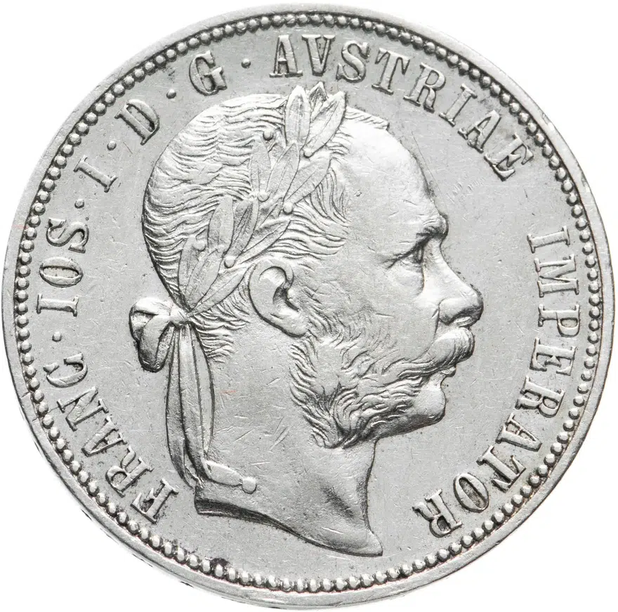 Австрия 1 флорин (florin) 1880