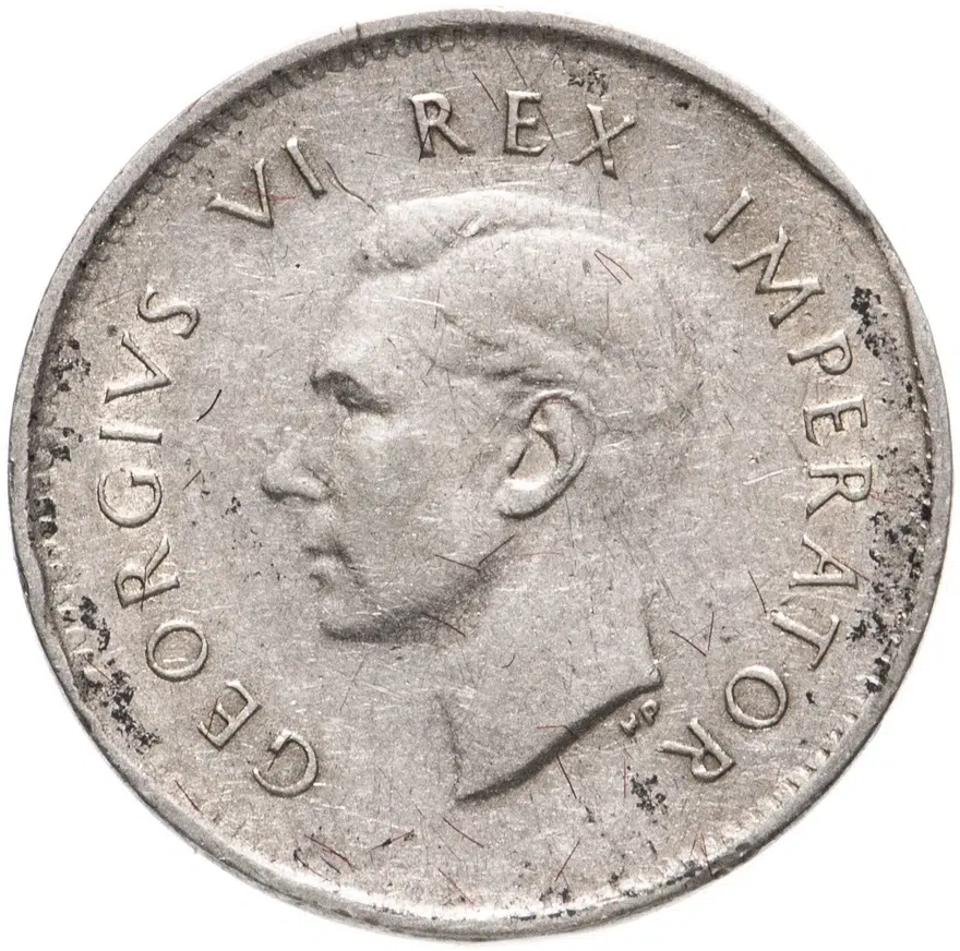 ЮАР 3 пенса 1941 Георг VI, реверс