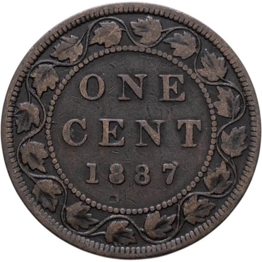 Канада 1 цент (cent) 1887