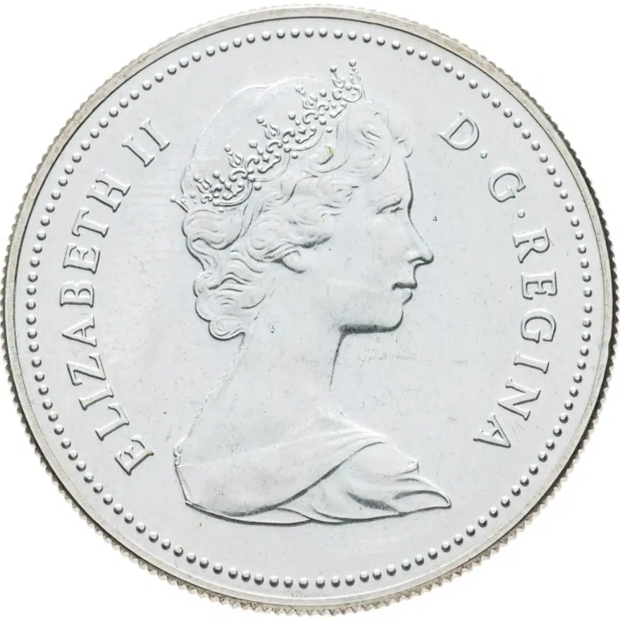 Канада 1 доллар (dollar) 1980 "100 лет Арктическим территориям", реверс