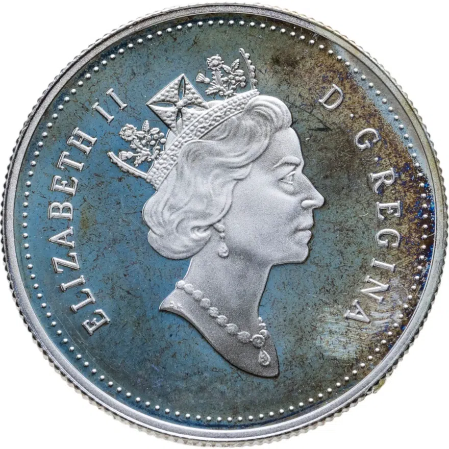 Канада 50 центов (cents) 1998 "Гиганты океана - Косатка", реверс