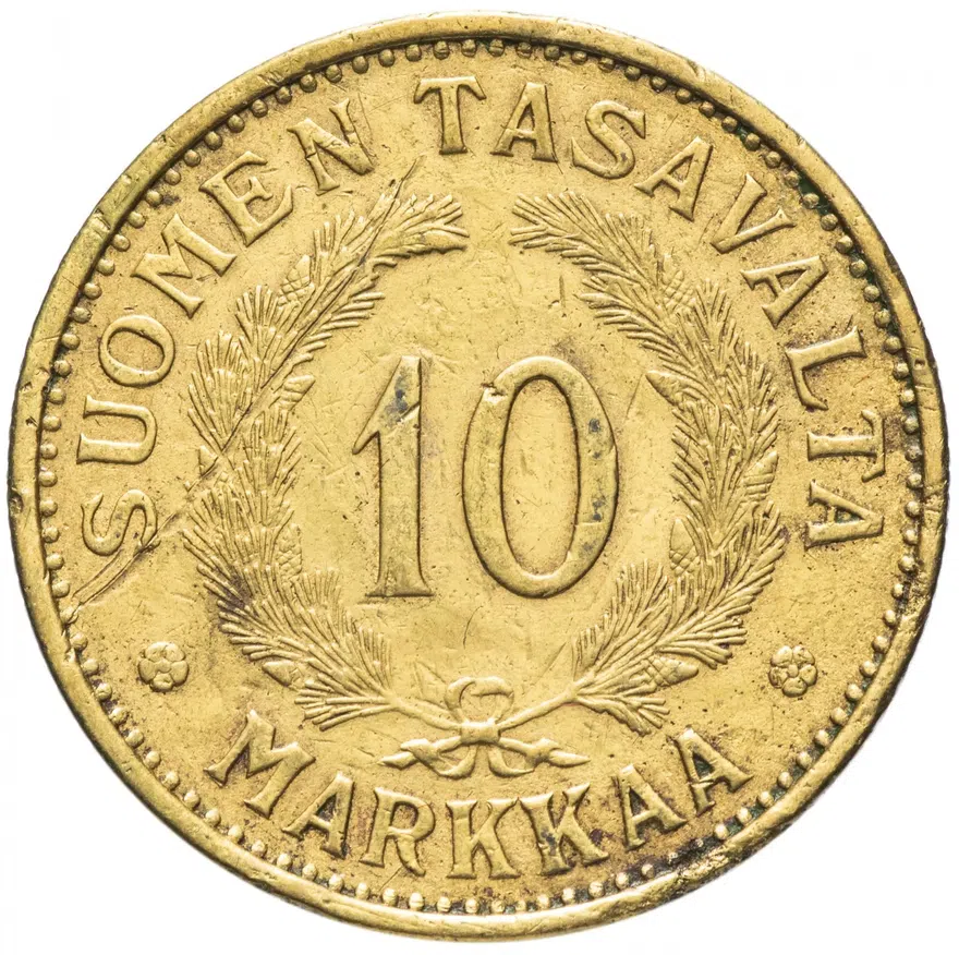 Финляндия 10 марок 1937