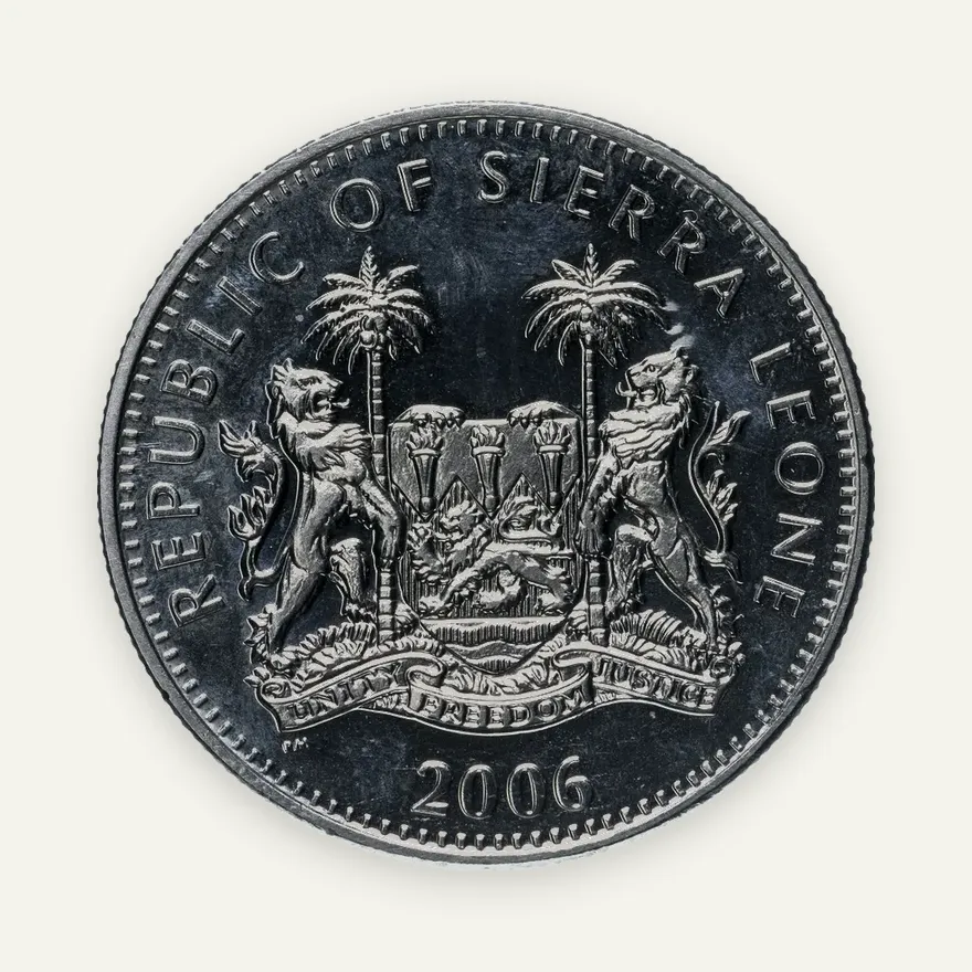 Сьерра-Леоне 1 доллар (dollar) 2006 Животные - Верблюд, реверс