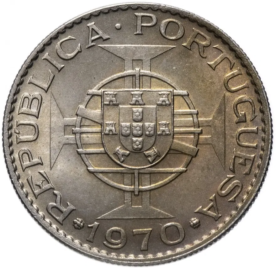 Португальский Тимор 10 эскудо (escudos) 1970