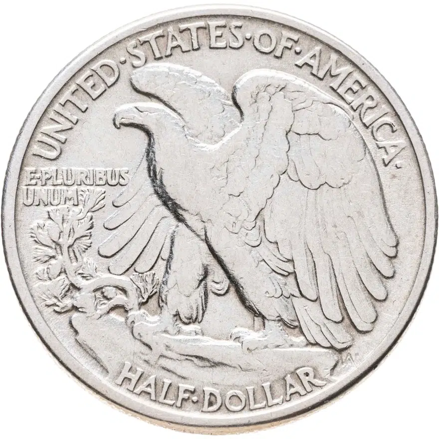США 50 центов (1/2 доллара, half dollar) 1939, реверс