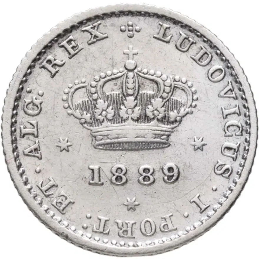 Португалия 50 реалов (рейс, reis) 1889