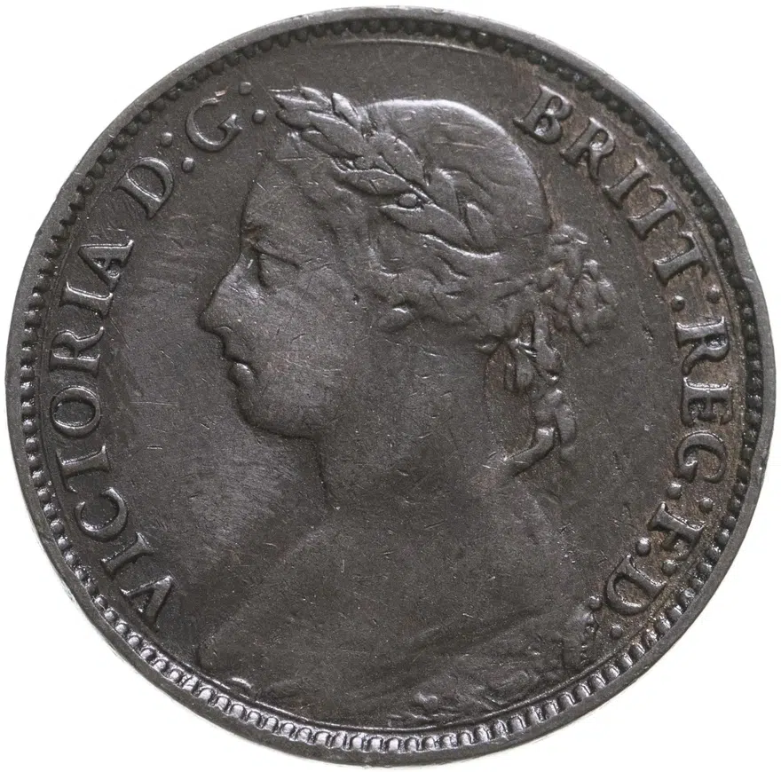Великобритания 1 фартинг (farthing) 1894, аверс