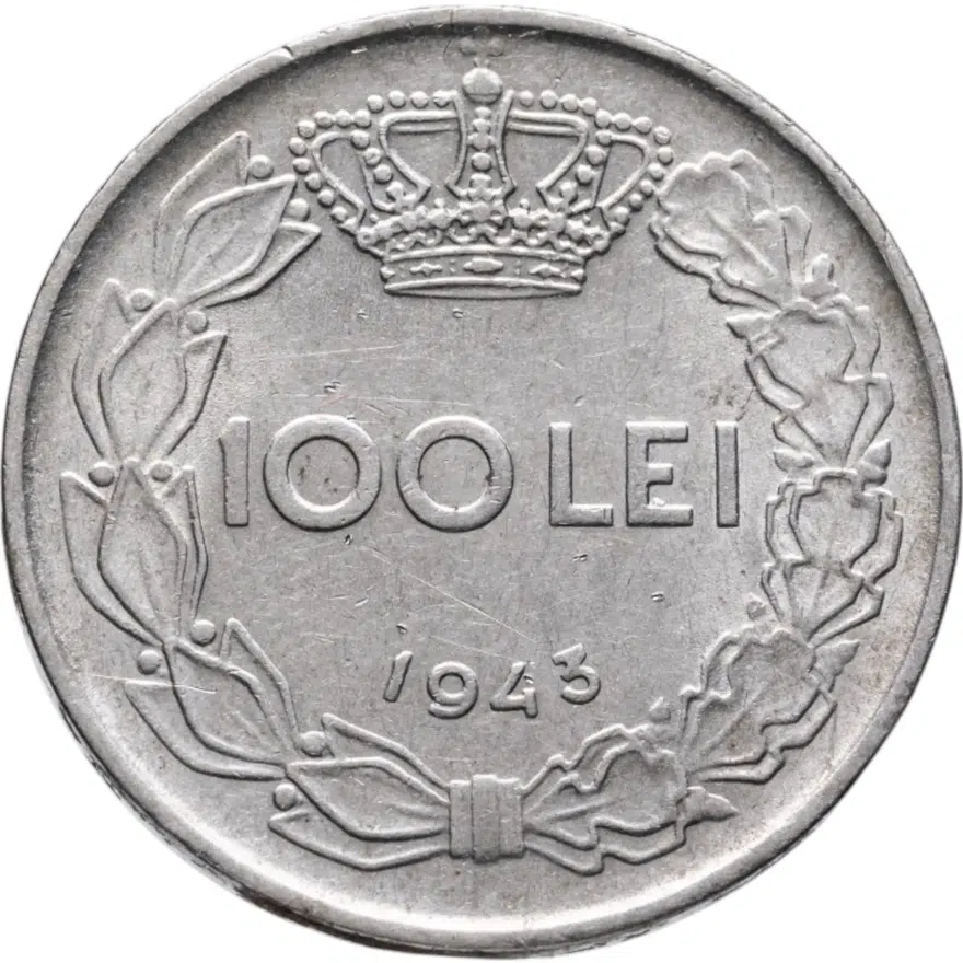 Румыния 100 леев (lei) 1943