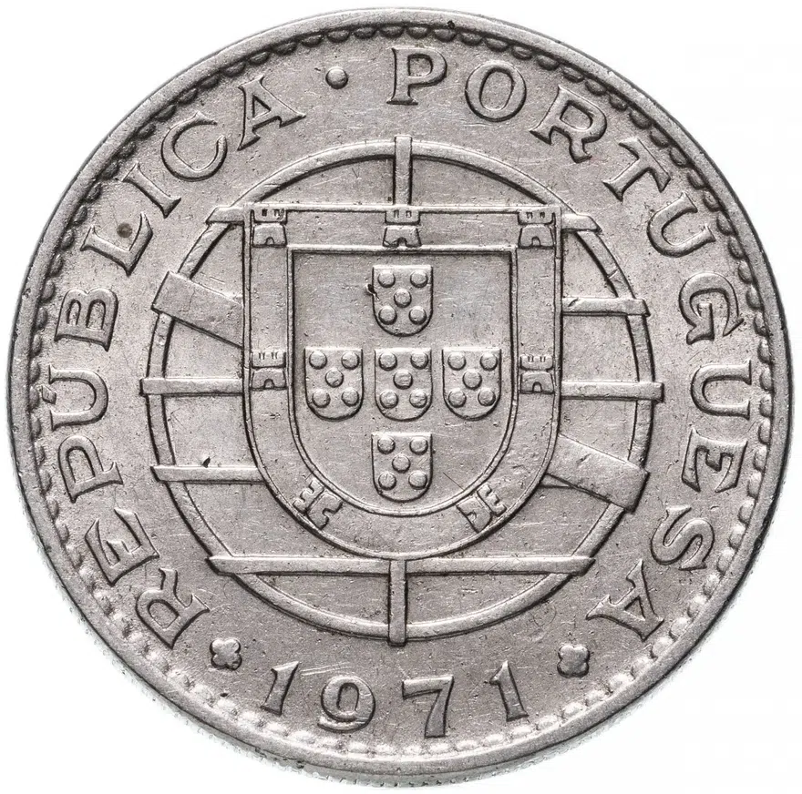 Мозамбик 20 эскудо (escudos) 1971