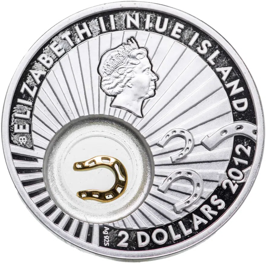 Ниуэ 2 доллара (dollars) 2012 "Удача! - Подкова"