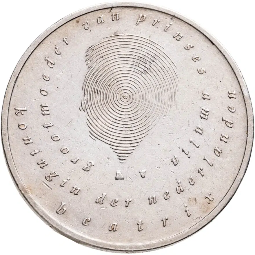 Нидерланды 10 евро (euro) 2004  Рождение Катарины-Амалии Нидерландской, реверс