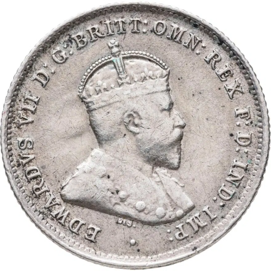 Австралия 6 пенсов (pence) 1910, реверс