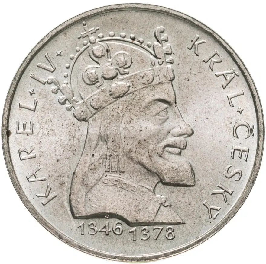 Чехословакия 100 крон (korun) 1978  600 лет со дня смерти Карла IV