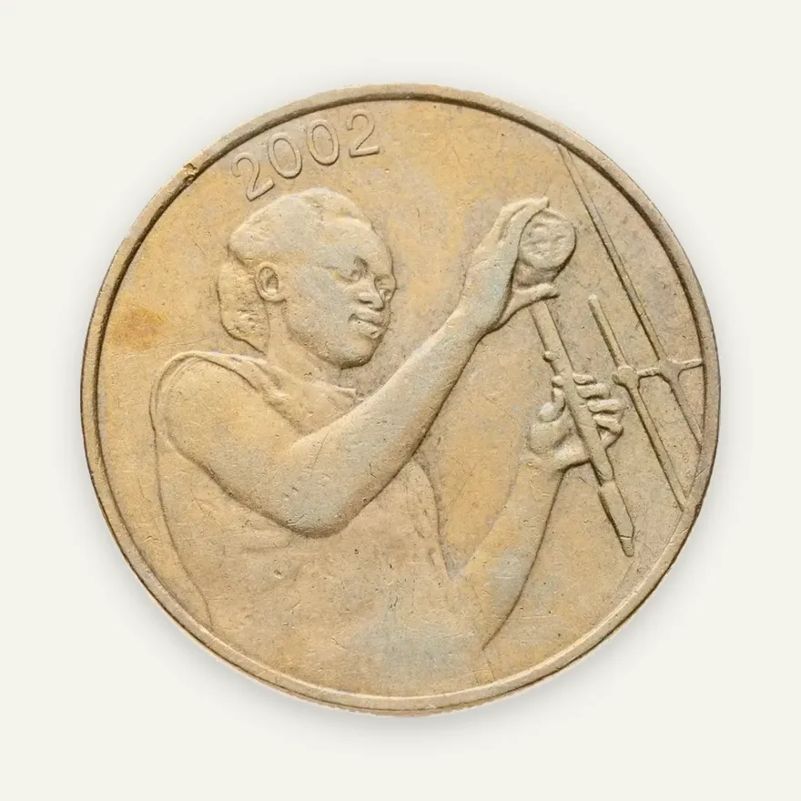 Западная Африка (BCEAO) 25 франков (francs) 2002, реверс