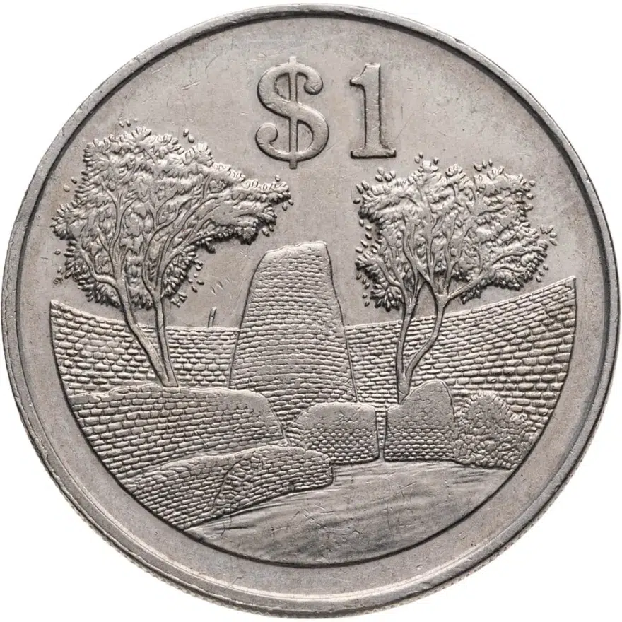 Зимбабве 1 доллар (dollar) 1980