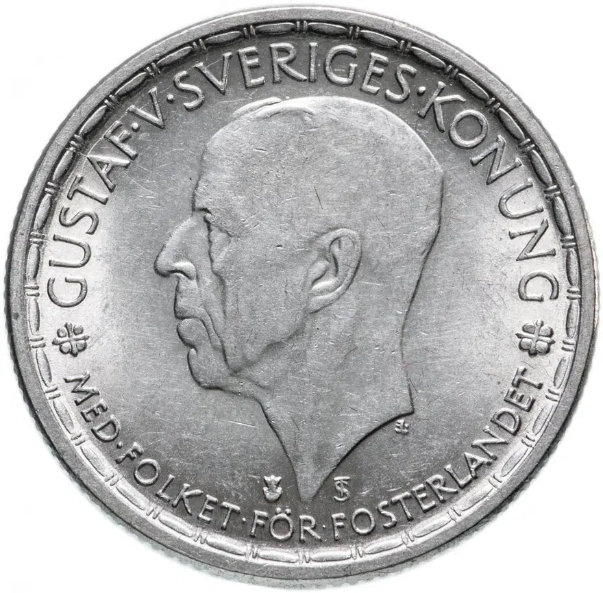 Швеция 2 кроны 1946