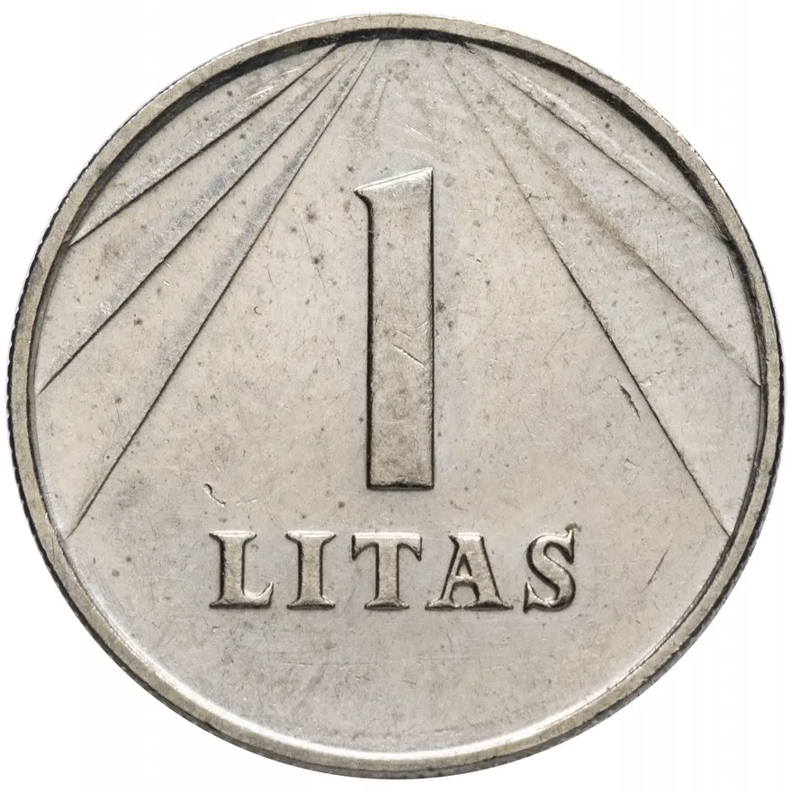 Литва 1 лит (litas) 1991