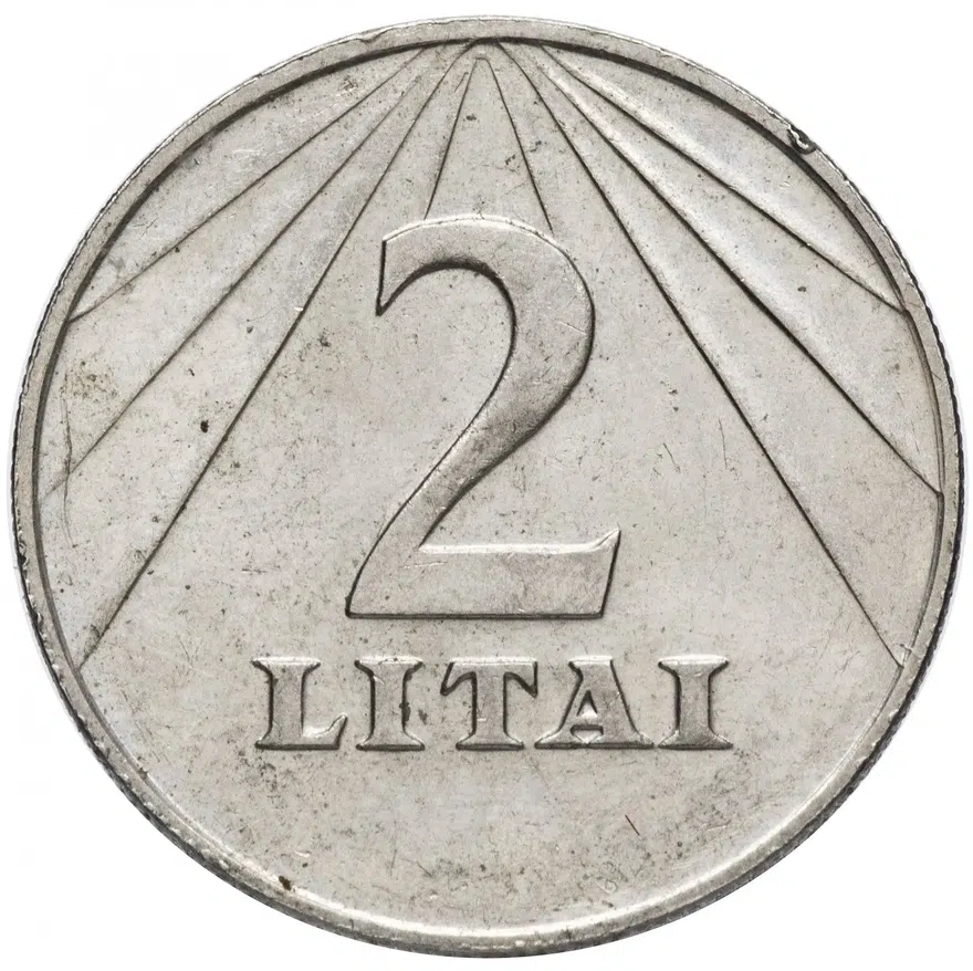 Литва 2 лита (litai) 1991