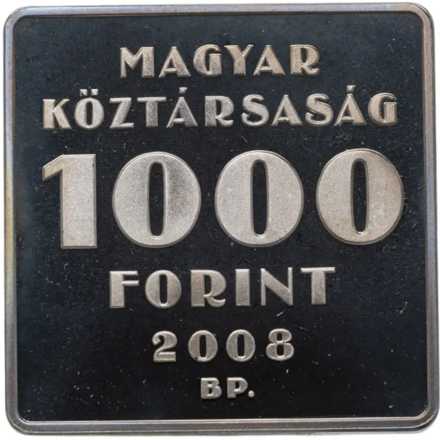 Венгрия 1000 форинтов (forint) 2008  115 лет новостной службе "Telefon Hírmondó"