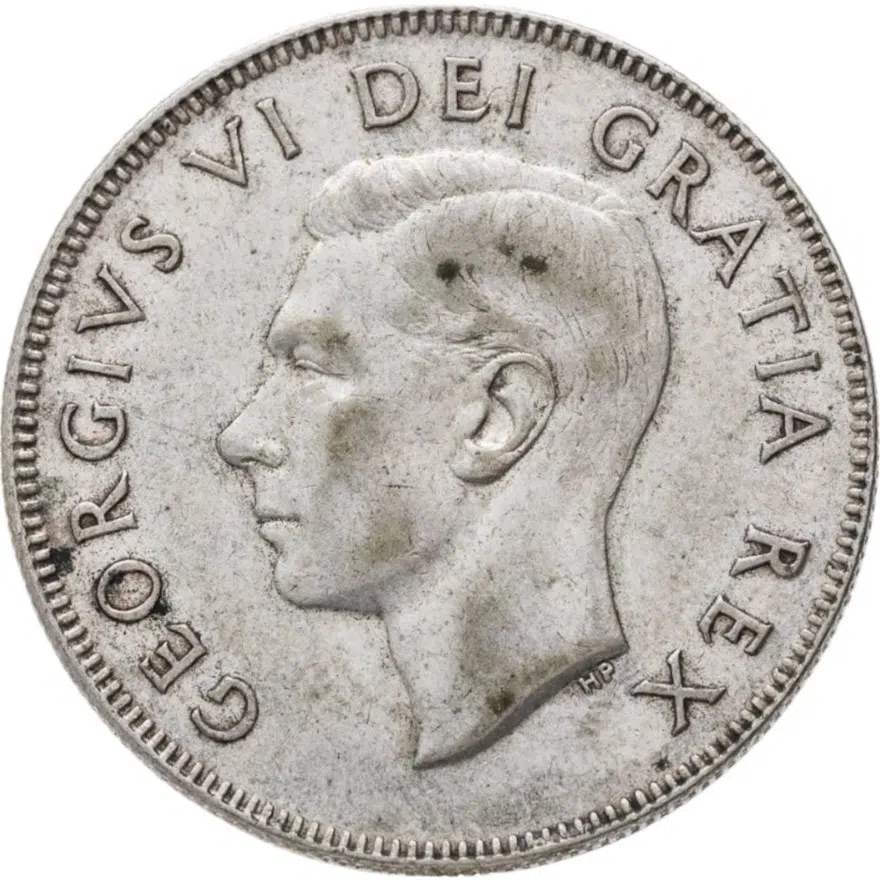 Канада 50 центов (cents) 1950