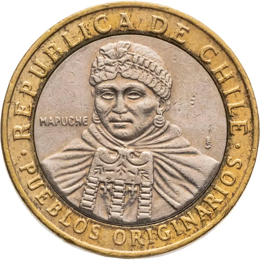 Чили 100 песо (pesos) 2011