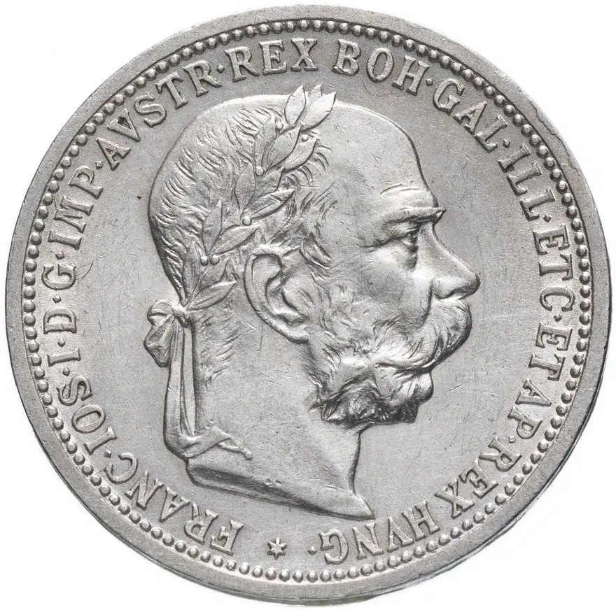 Австрия 1 крона (crown) 1902, реверс