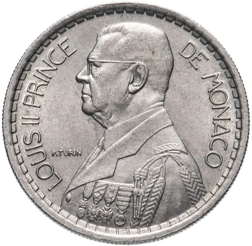 Монако 10 франков 1946