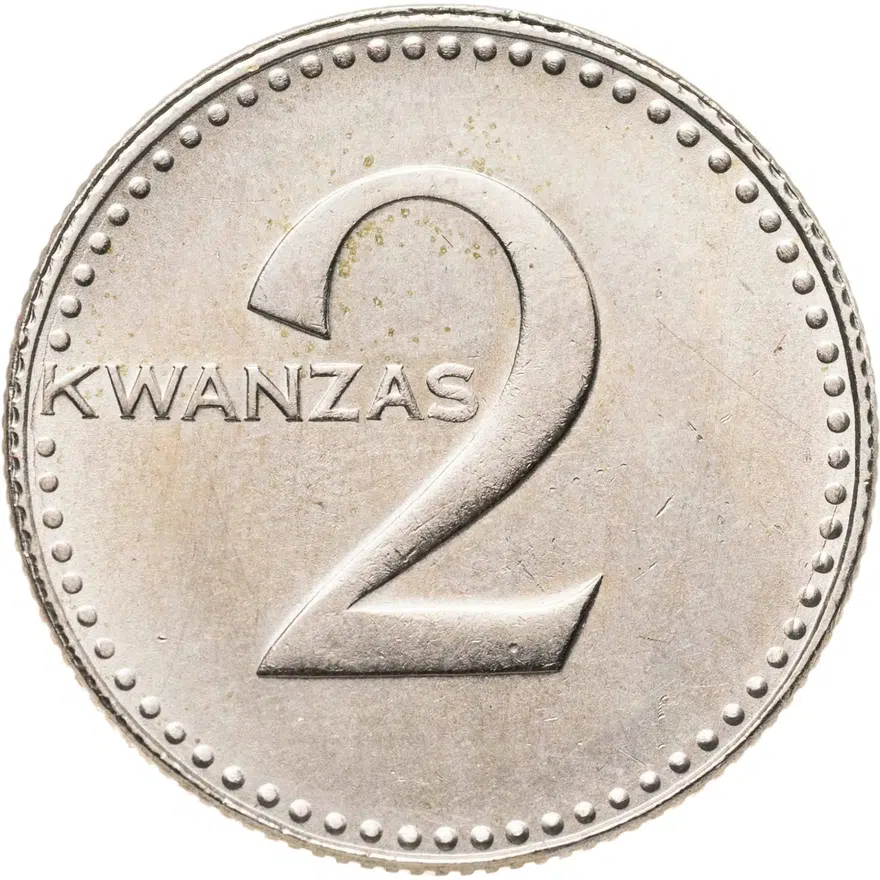 Ангола 2 кванзы (kwanzas) 1977, реверс