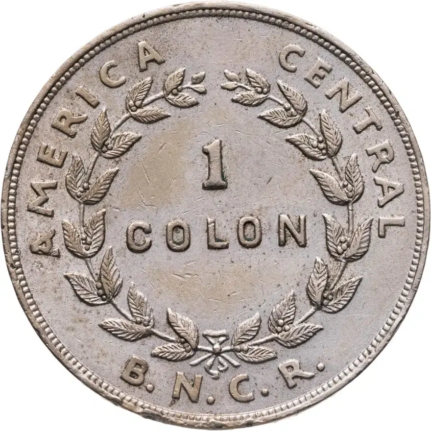 Коста-Рика 1 колон (colon) 1948