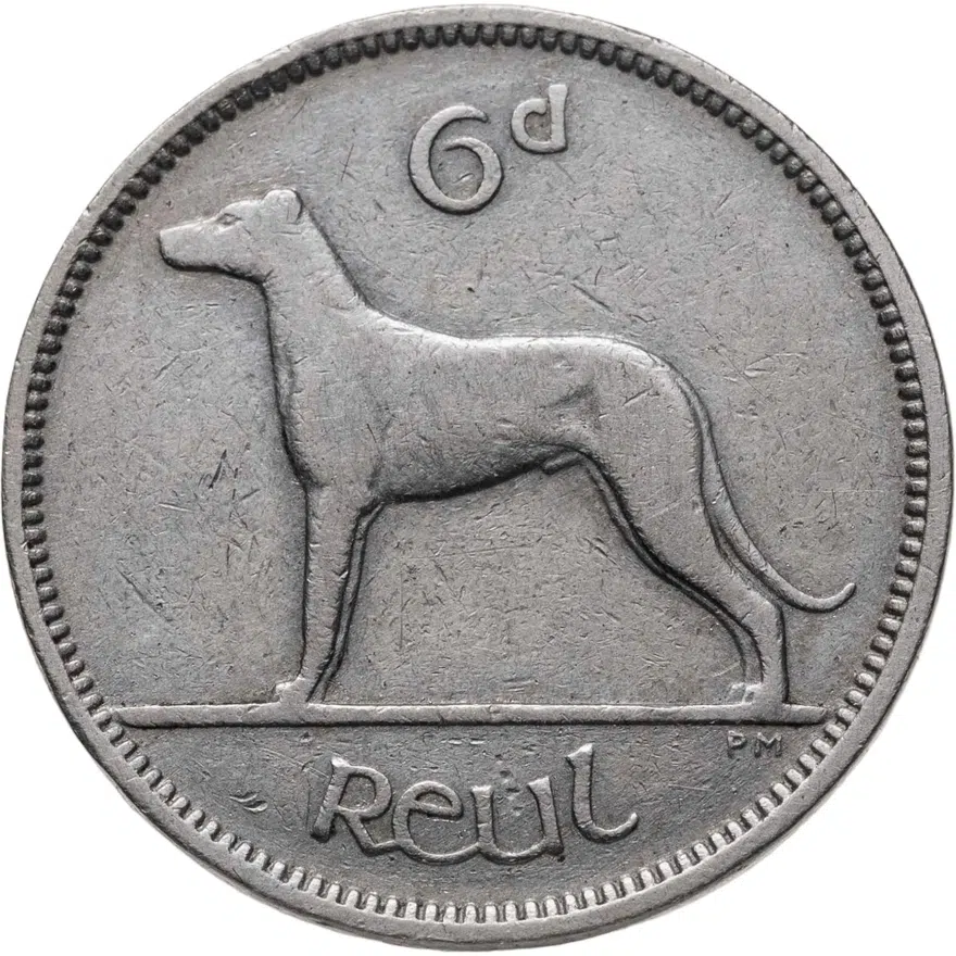 Ирландия 6 пенсов (pence) 1949