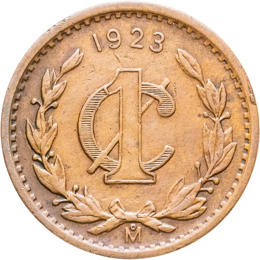 Мексика 1 сентаво (centavo) 1923