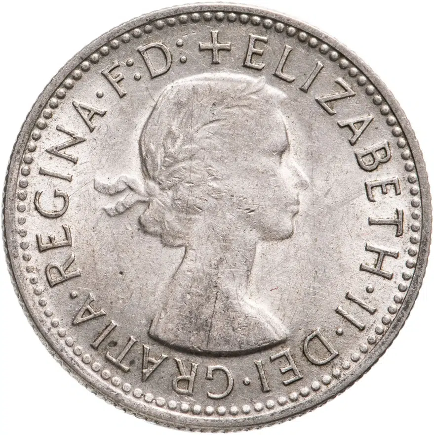 Австралия 1 шиллинг (shilling) 1958, реверс