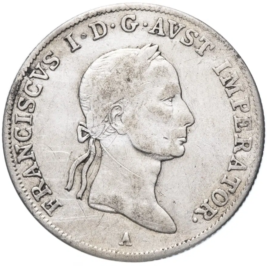 Австрия 20 крейцеров (kreuzer) 1832 A