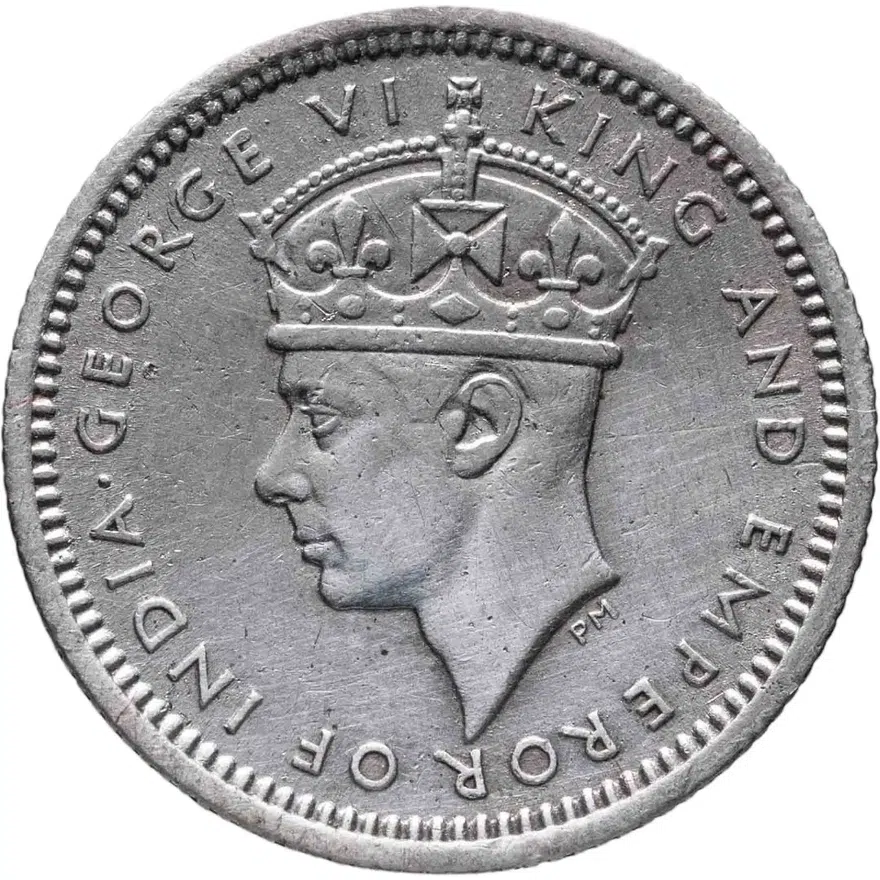 Малайя 5 центов (cents) 1939, реверс