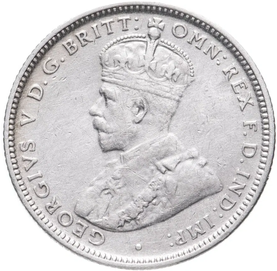 Австралия 1 шиллинг (shilling) 1917