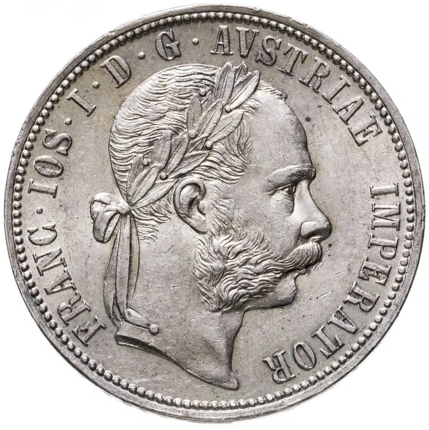 Австрия 1 флорин (florin) 1885