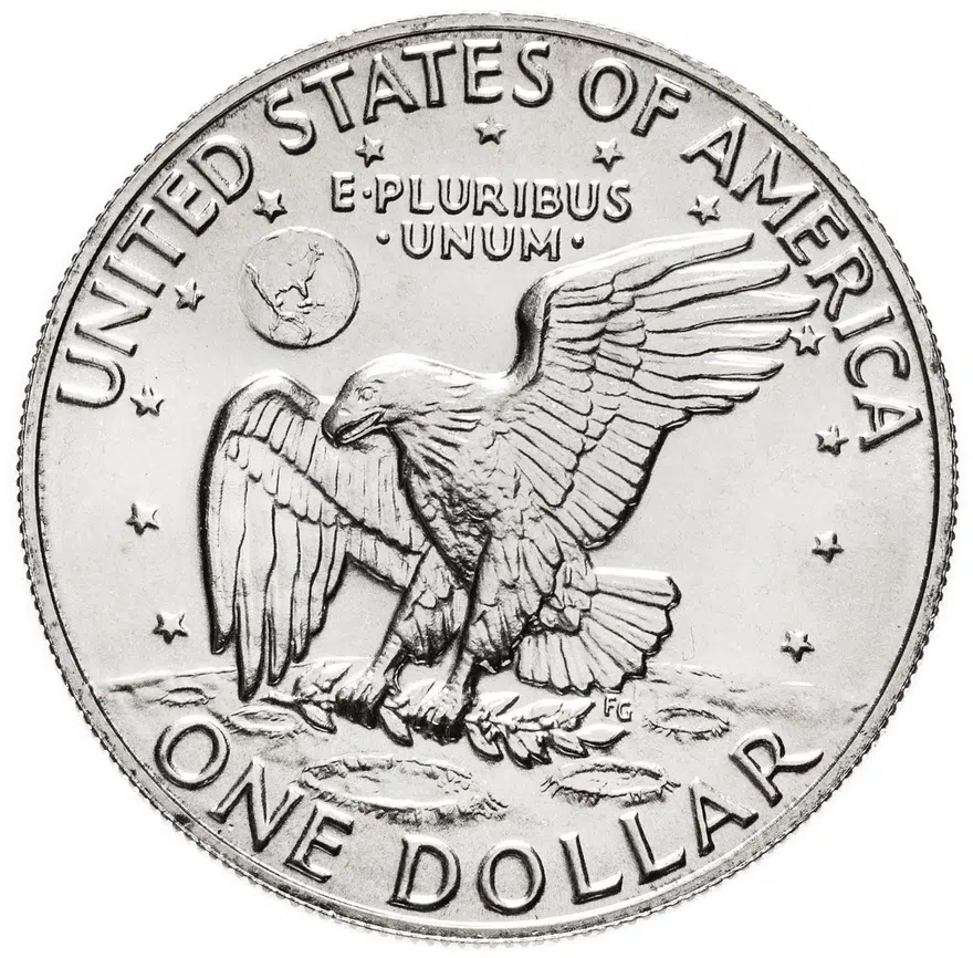 США 1 доллар (dollar) 1973 S, аверс