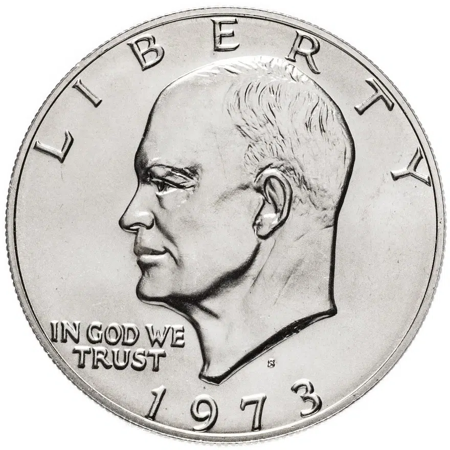 США 1 доллар (dollar) 1973 S, реверс