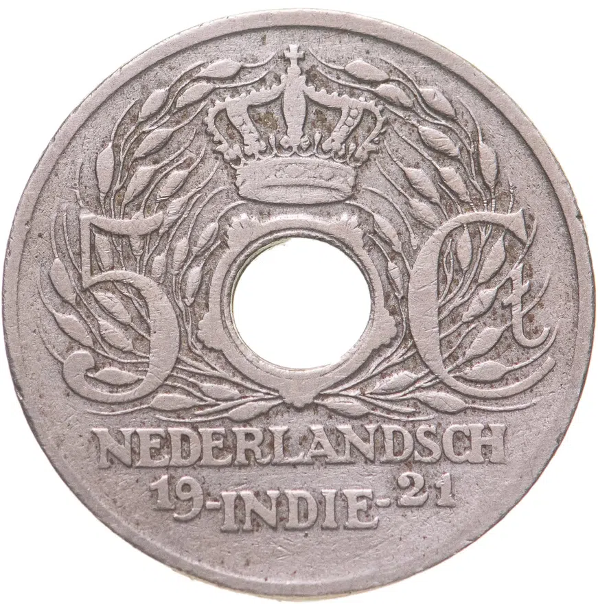 Голландская Ост-Индия 5 центов (cents) 1921