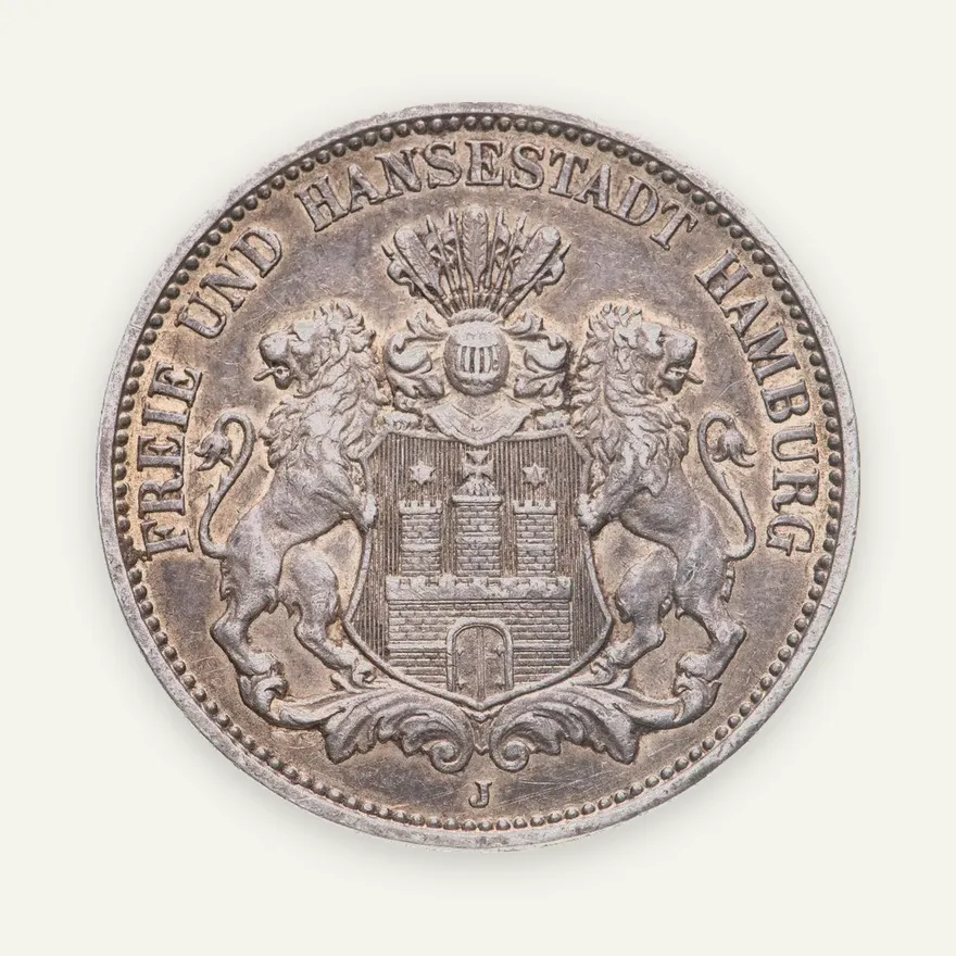 Германия (Гамбург) 3 марки 1913