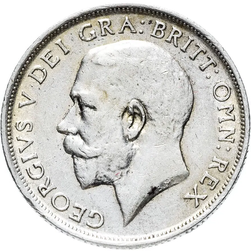 Великобритания 1 шиллинг (shilling) 1918, реверс