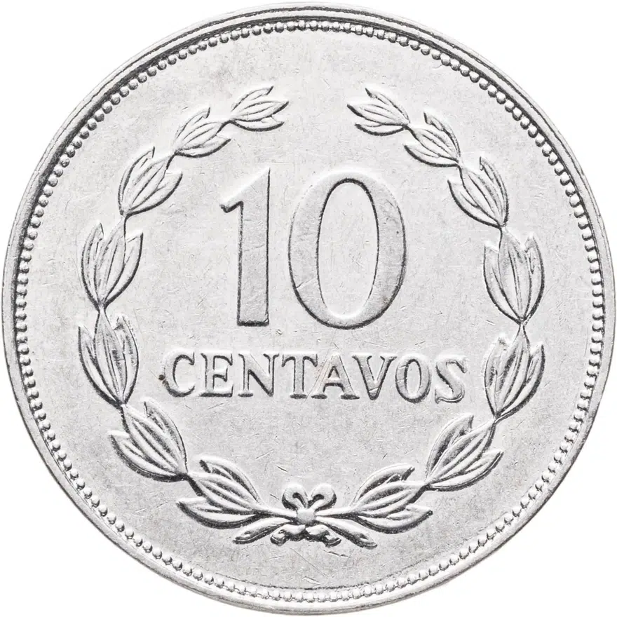Сальвадор 10 сентаво (centavos) 1993