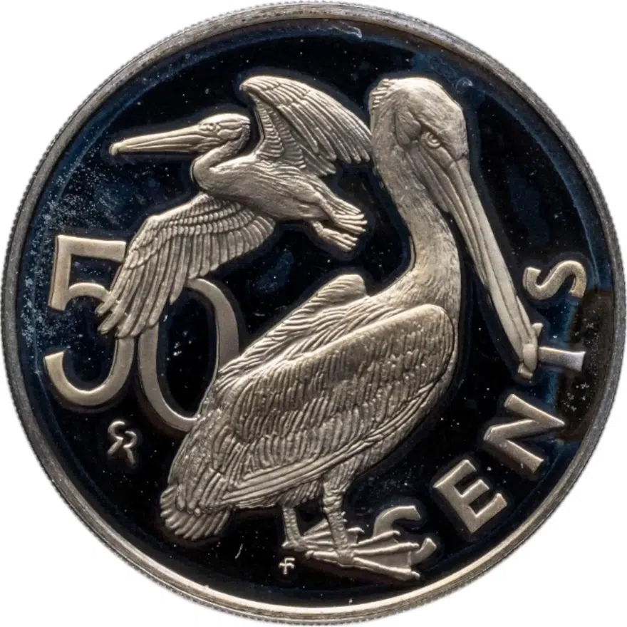 Британские Виргинские острова 5 центов (cents) 1980