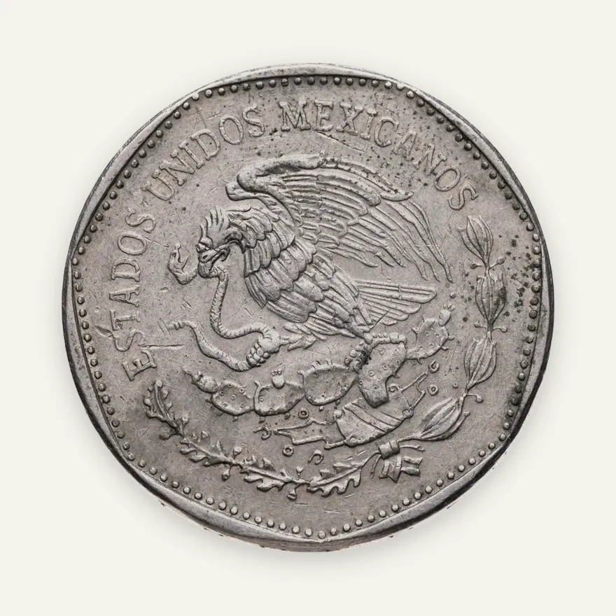 Мексика 5 песо (pesos) 1981, реверс